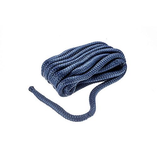 Dog Line Double Braid Nylon LINE 3/8"X20' BLUE (302110020BL-1 Dock Lines 3/8