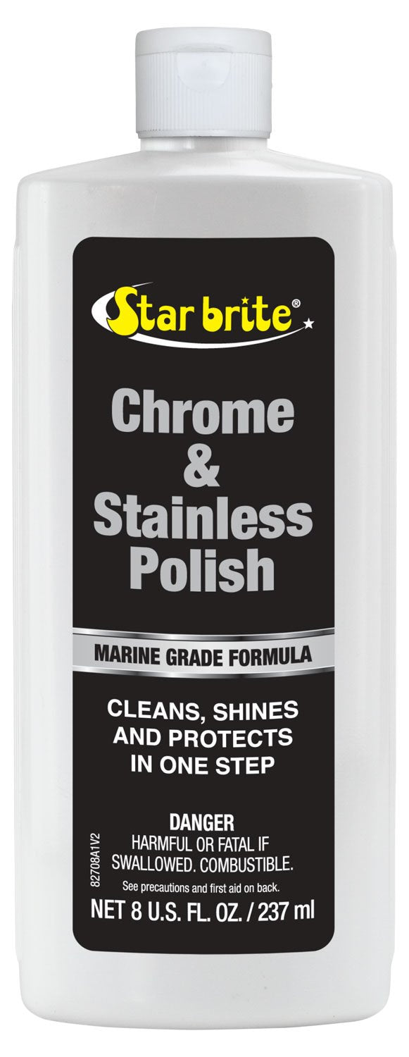 Starbrite Chrome & S/S Polish 8oz 82708 | 24