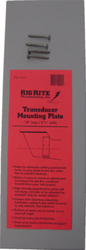 Rig Rite 1 To 2 Transducer Mounting Board 18" Grey 900 | 24