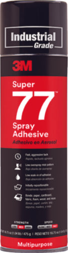 3M Low Mist Super 77 Spray Adhesive 24oz 21210 | 24