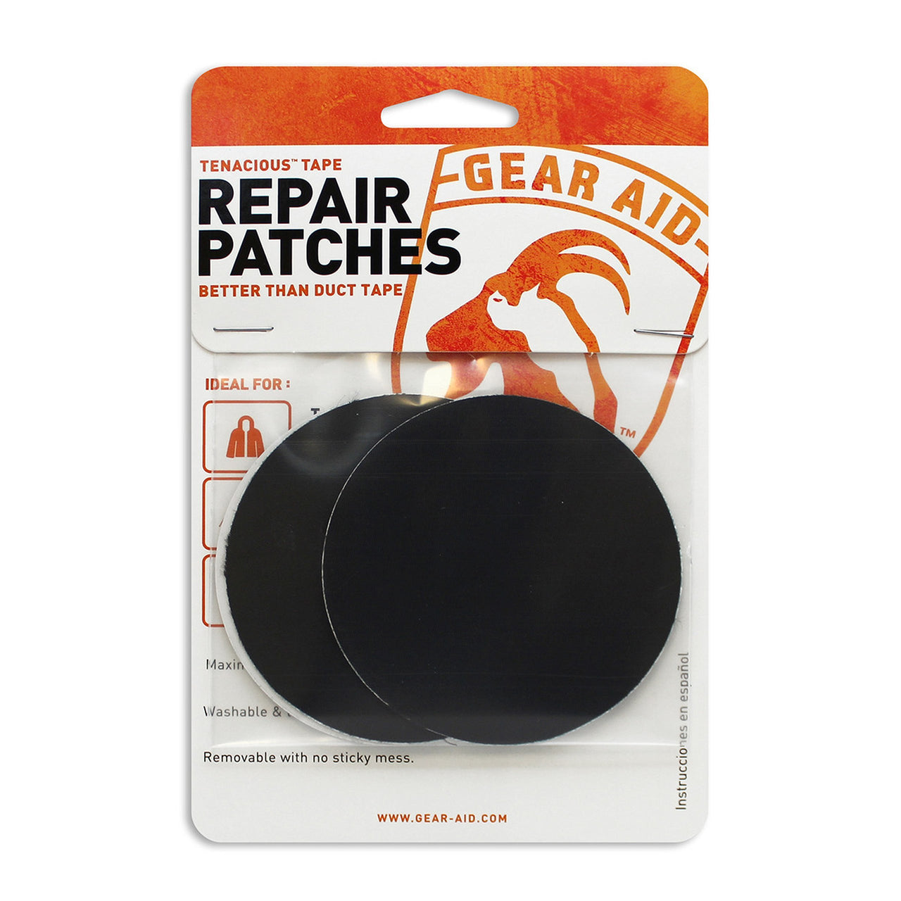 Gear Aid Tenacious Tape Repair Patches 3" 10710