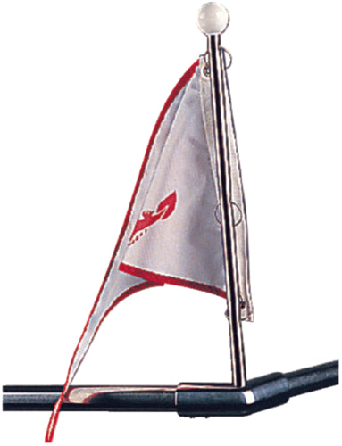 Seadog Bow Form Rail Mount Flag Pole 16-3/8" 328110-1 | 2024