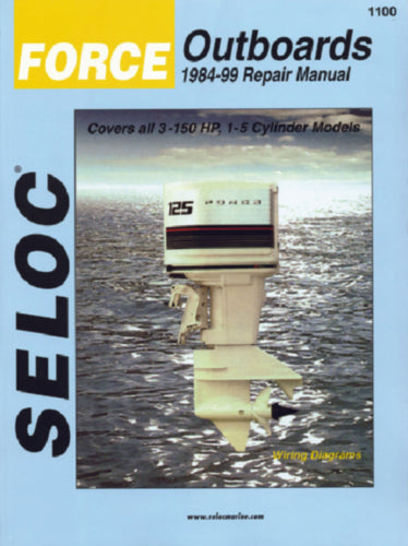 Seloc Manual Force O/B 62-99 3-150hp 1101 | 24