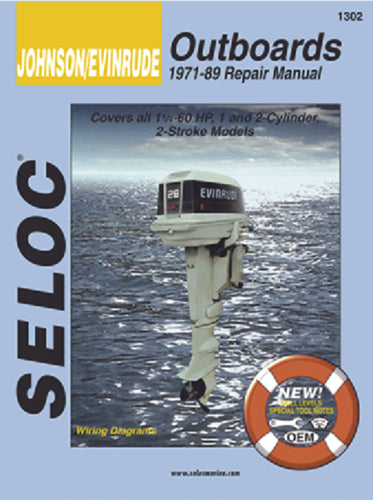Seloc Manual Johnson/Evinrude O/B 1973-1989 1302 | 24