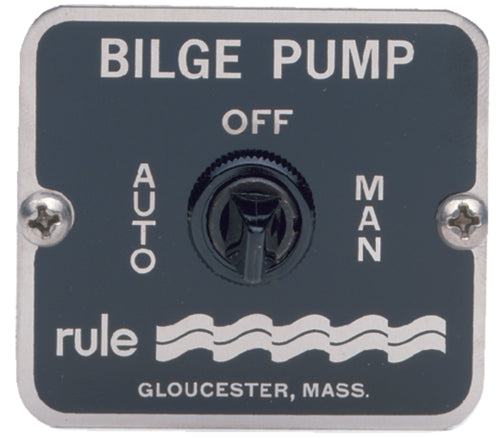 Rule Bilge Pump Panel Switch 3-Way 45 | 24