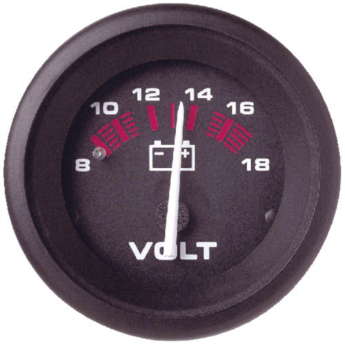 Sierra Amega Domed Voltmeter 2" 8-18 VDC 1-57901P | 24
