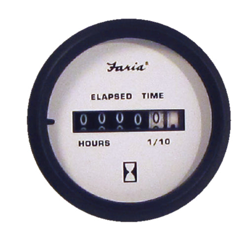 Faria Euro Hourmeter 2" (12-32VDC) 12913 | 24
