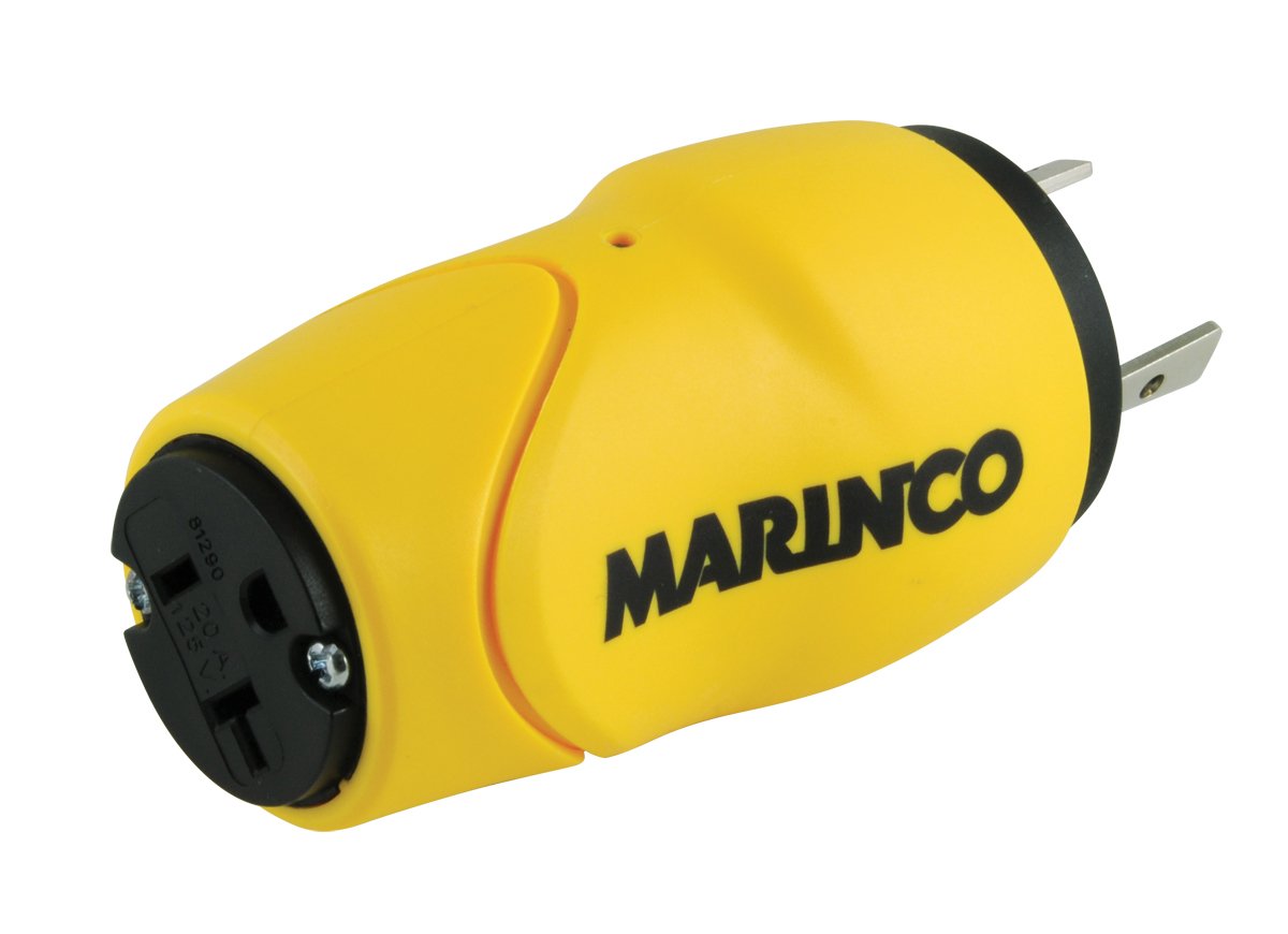 Marinco Shorepower EEL Straight Adapter Dock Side Male 30A S30-15 | 24