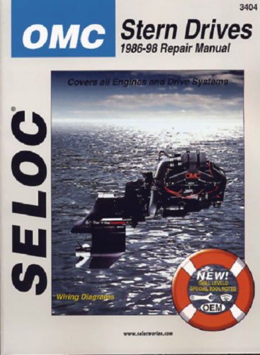 Seloc Manual OMC Cobra Stern Drive 1986-1998 3404 | 24