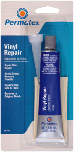 Permatex Super Clear Vinyl Sealant Repair Kit 1.5oz 81786 | 24
