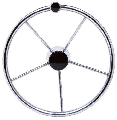 Seachoice Destroyer Steering Wheel w/Turning Knob 15