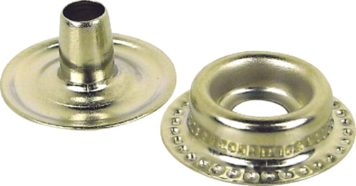 Seachoice Button Stud 1/4" Barrel & 3/8" Eyelet S/S 10-Sets 50-59859