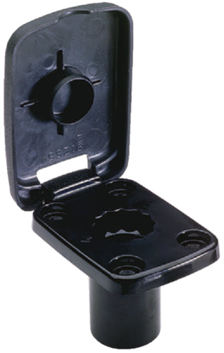 Attwood Rod Holder Flush Mnt Only Black 5022-7