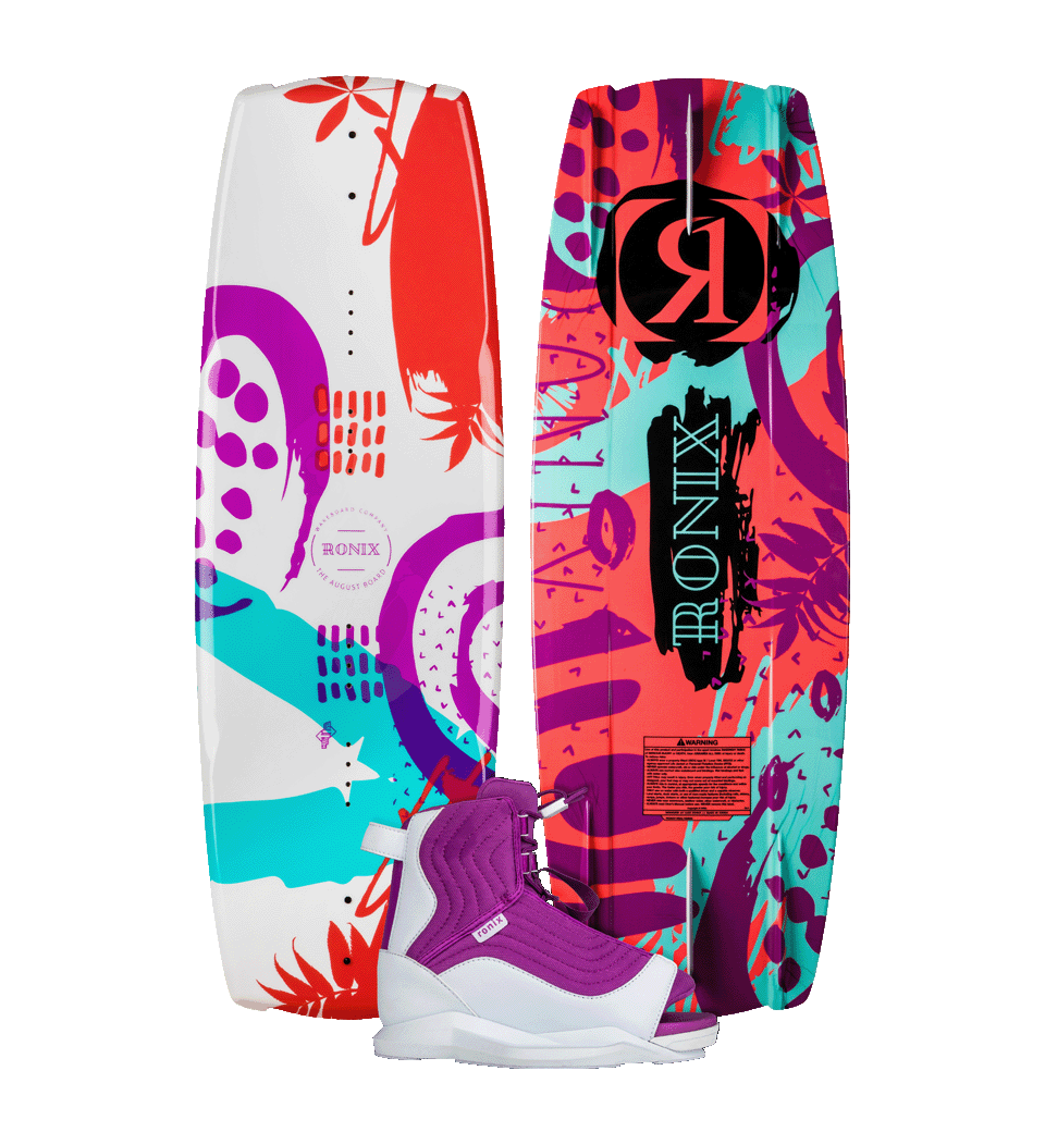 Ronix August w/ August Girl's Youth Wakeboard Package