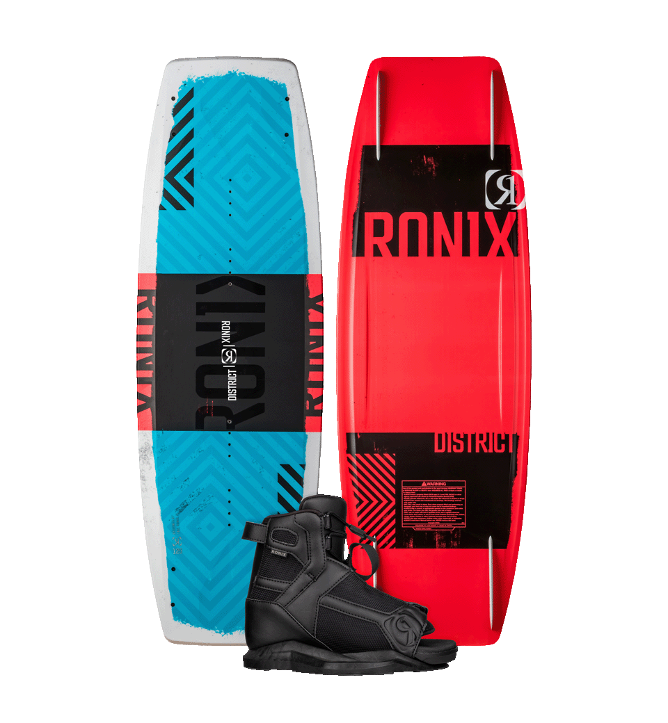 Ronix District w/ Divide Youth Wakeboard Package