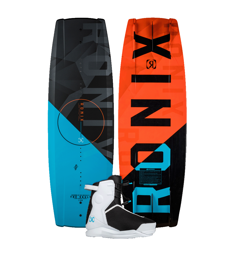Ronix Vault w/ Vision Pro Youth Wakeboard Package