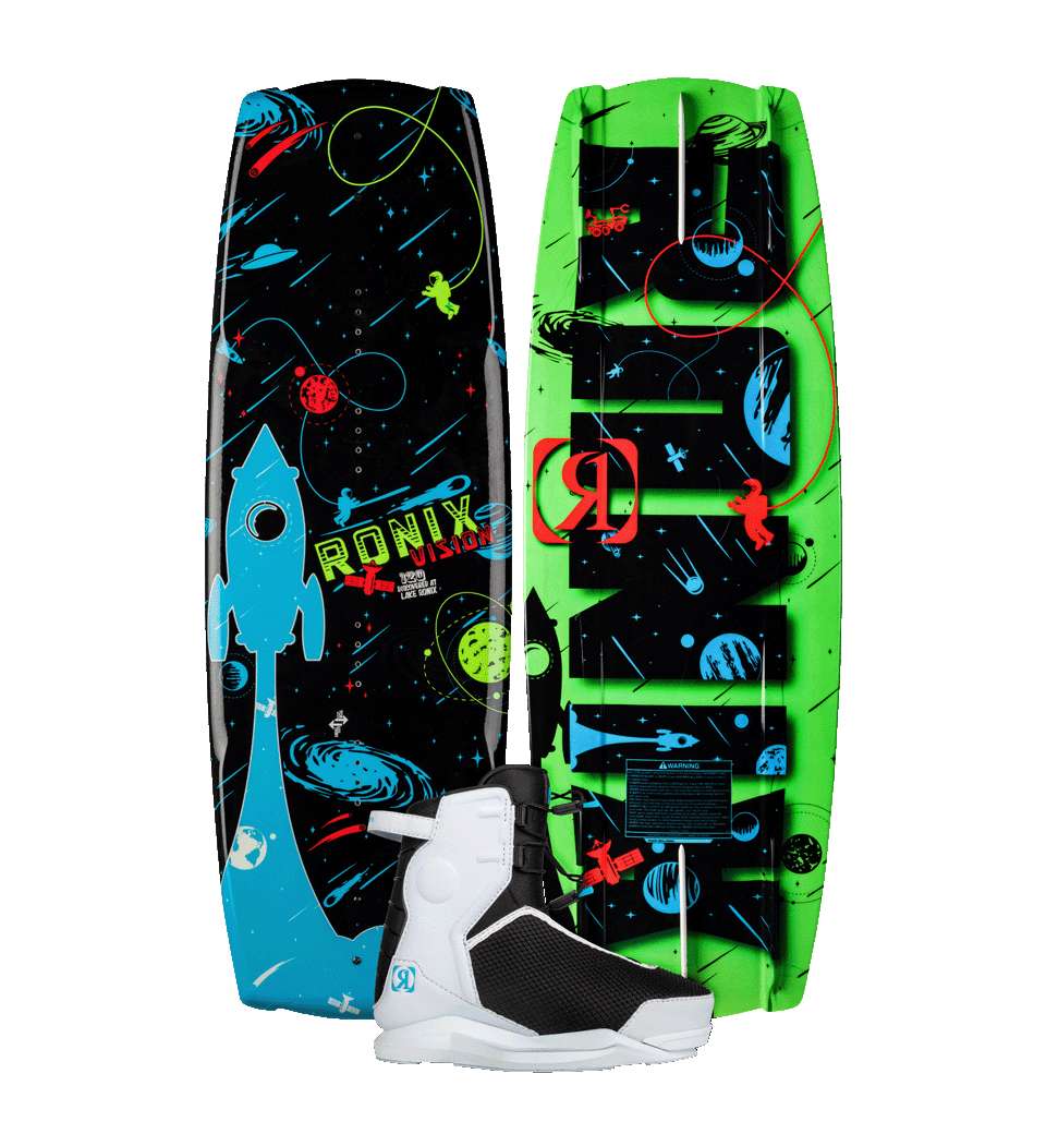 Ronix Vision w/ Vision Pro Youth Wakeboard Package
