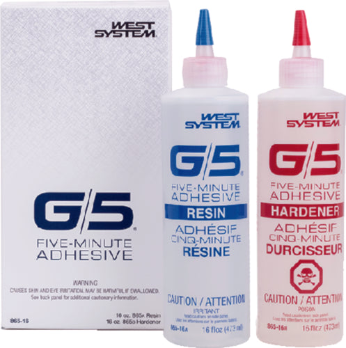 West System G/5 5-Minute Adhesive Pints 865-16 | 2024