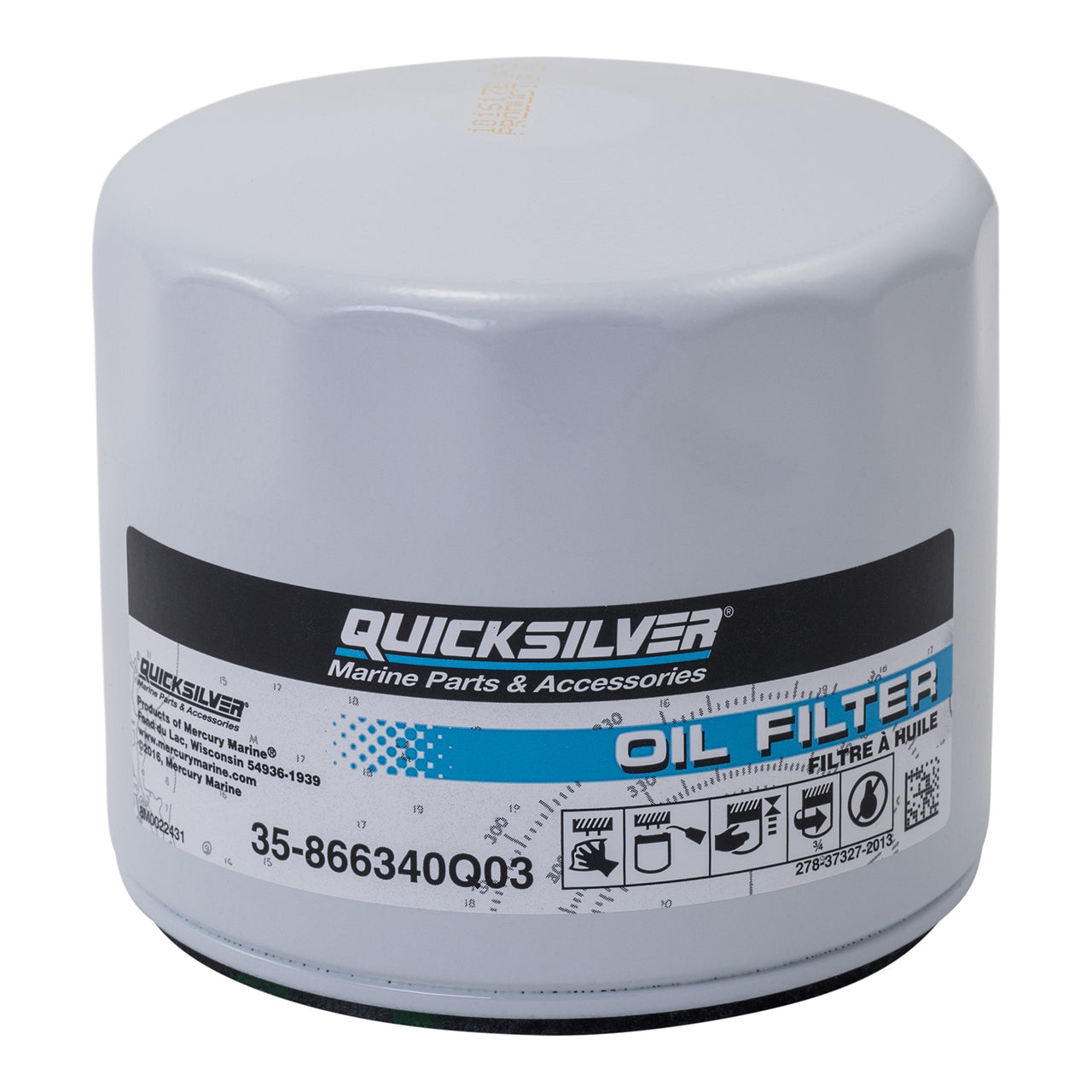 Mercury/Quicksilver Oil Filter Short GM 35-866340K01 2023