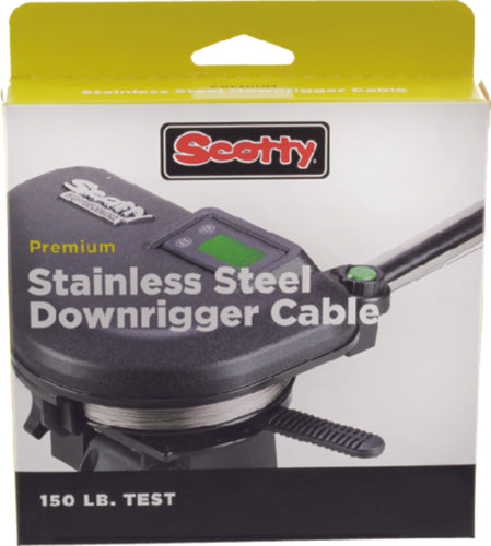 Scotty Downrigger Premium S/S Cable 300ft w/Terminal Kit 1001K | 24