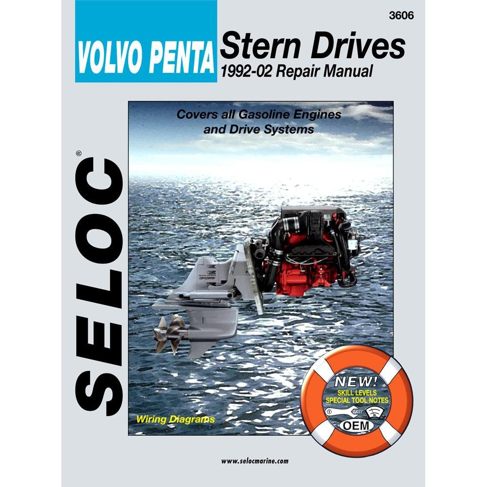 Seloc Manual Volvo Penta Stern Drive 1992-2002 3606 2023