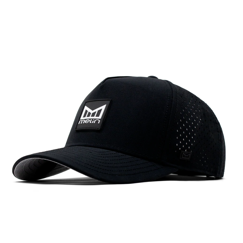 Melin Odyssey Stacked Hydro Hat - Black