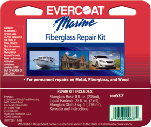 Evercoat Polyester Fiberglass Repair Kit 8oz 100637 | 24