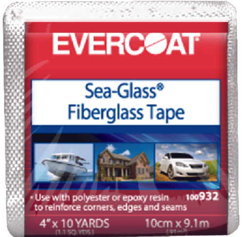 Evercoat Sea-Glass Fiberglass Tape 4''x10 Yards 100932 | 24