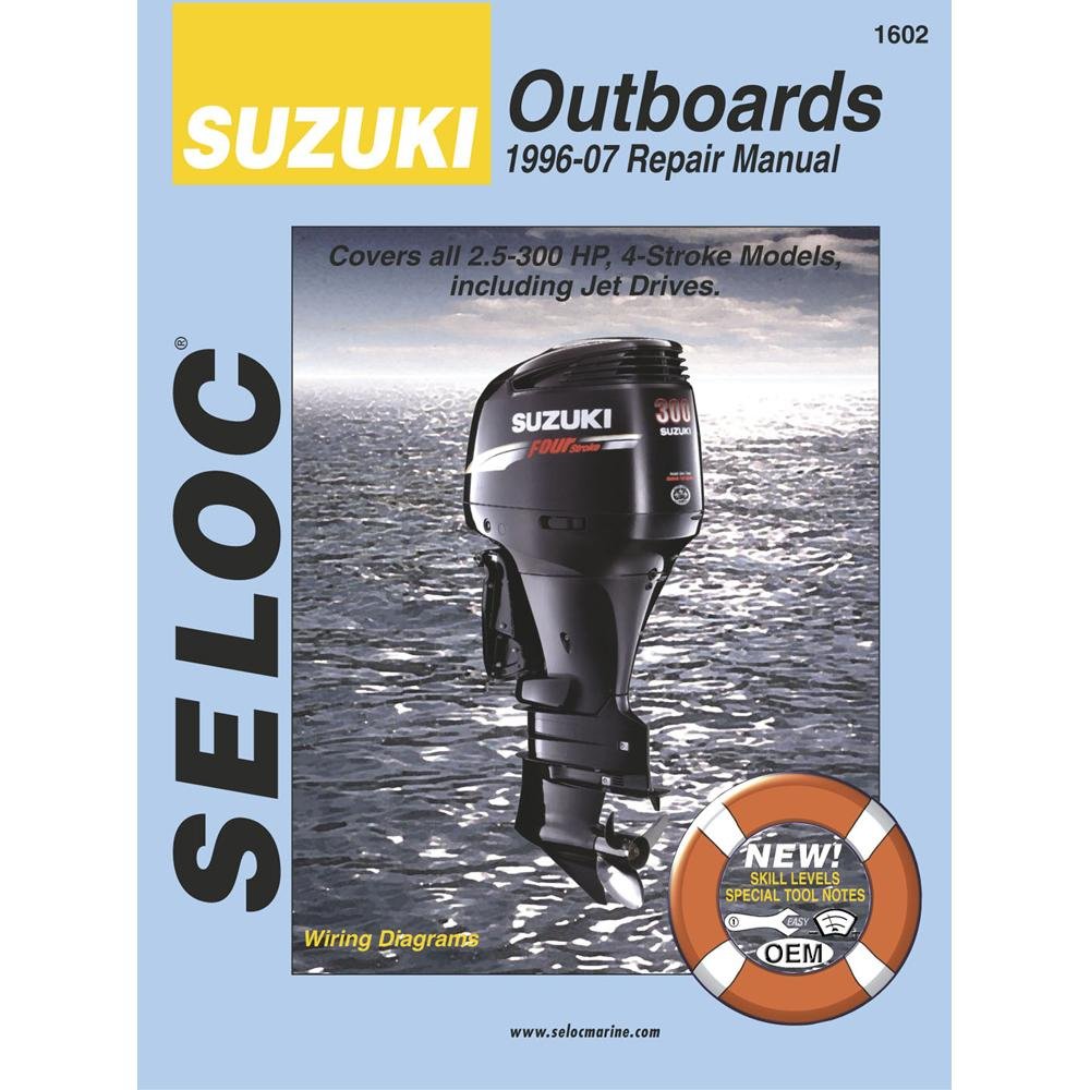 Seloc Manual Suzuki O/B 1996-2007 1602 2023