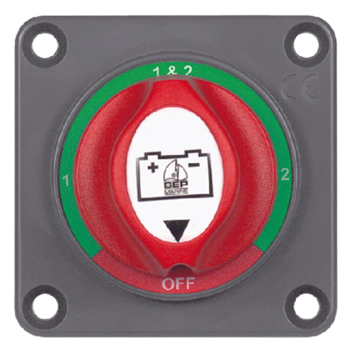 BEP Mini Selector Switch Off/1/Both/2 701S-PM | 24