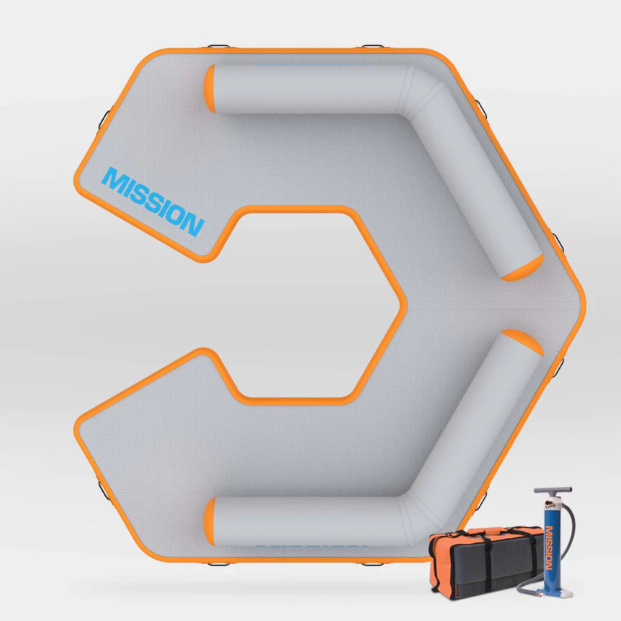 Mission Reef Lounge 82 Inflatable Water Mat