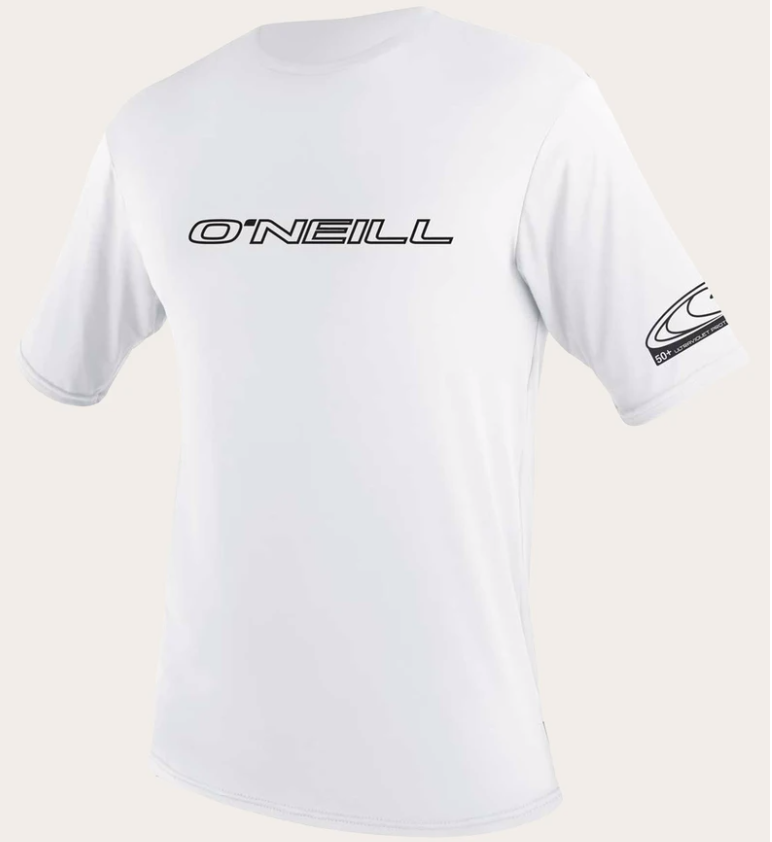 O'neill Youth Basic UPF 50+ S/S Sun Shirt White | 2020