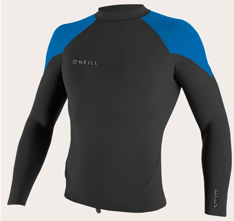 O'neill Youth Reactor-2 1.5mm L/S Neo Top BLK/OCEAN