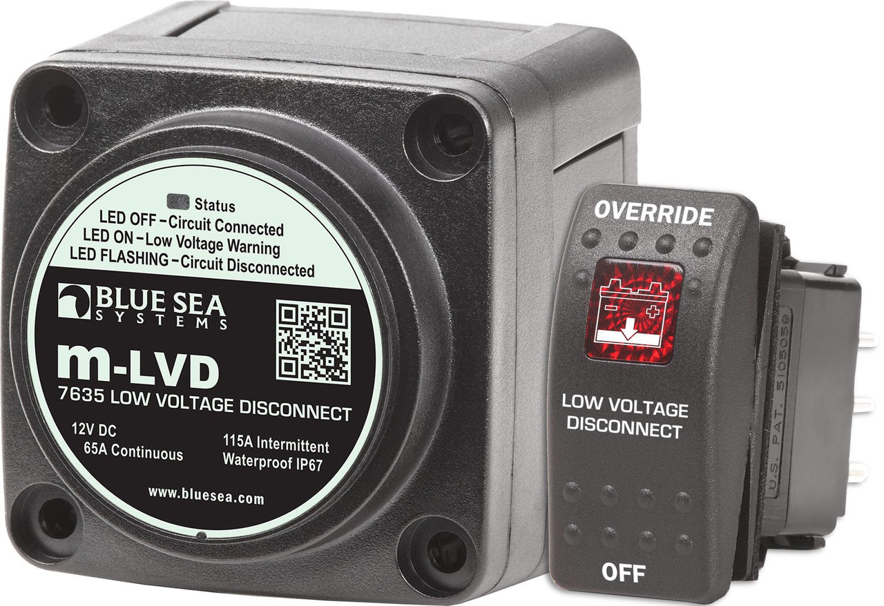 Blue Sea Low Voltage Disconnect Battery Saver 7635 | 24