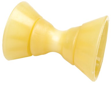 Seachoice Bow Roller w/Bells 4"x1/2" Yellow 50-56600 | 2024