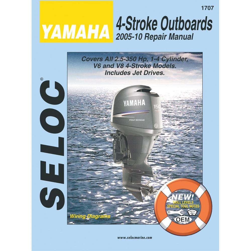 Seloc Manual Yamaha O/B 2005-2010 1707 2023