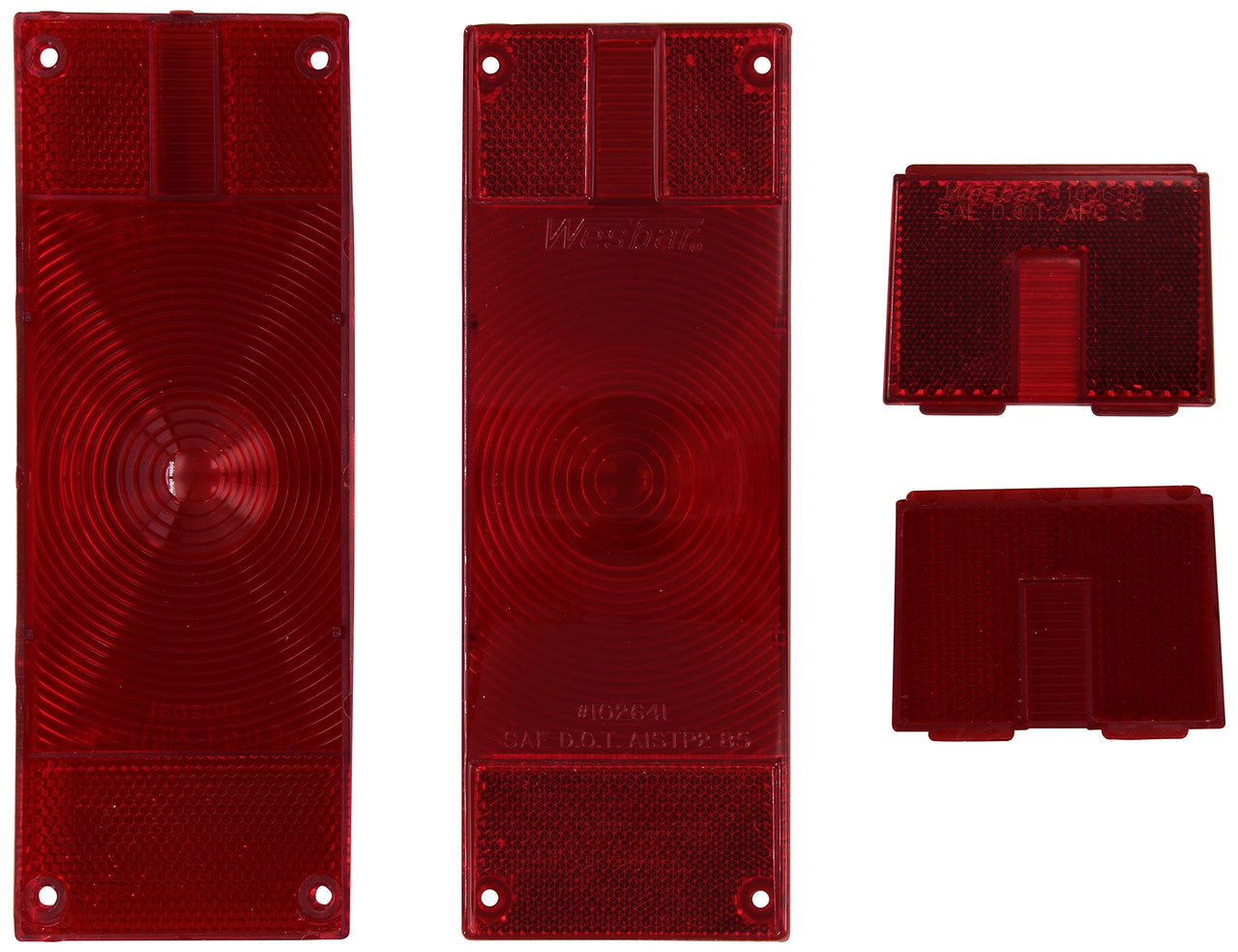 Wesbar Trailer Light Spare Red Lens & Side Marker Lens Only 403336 | 2024