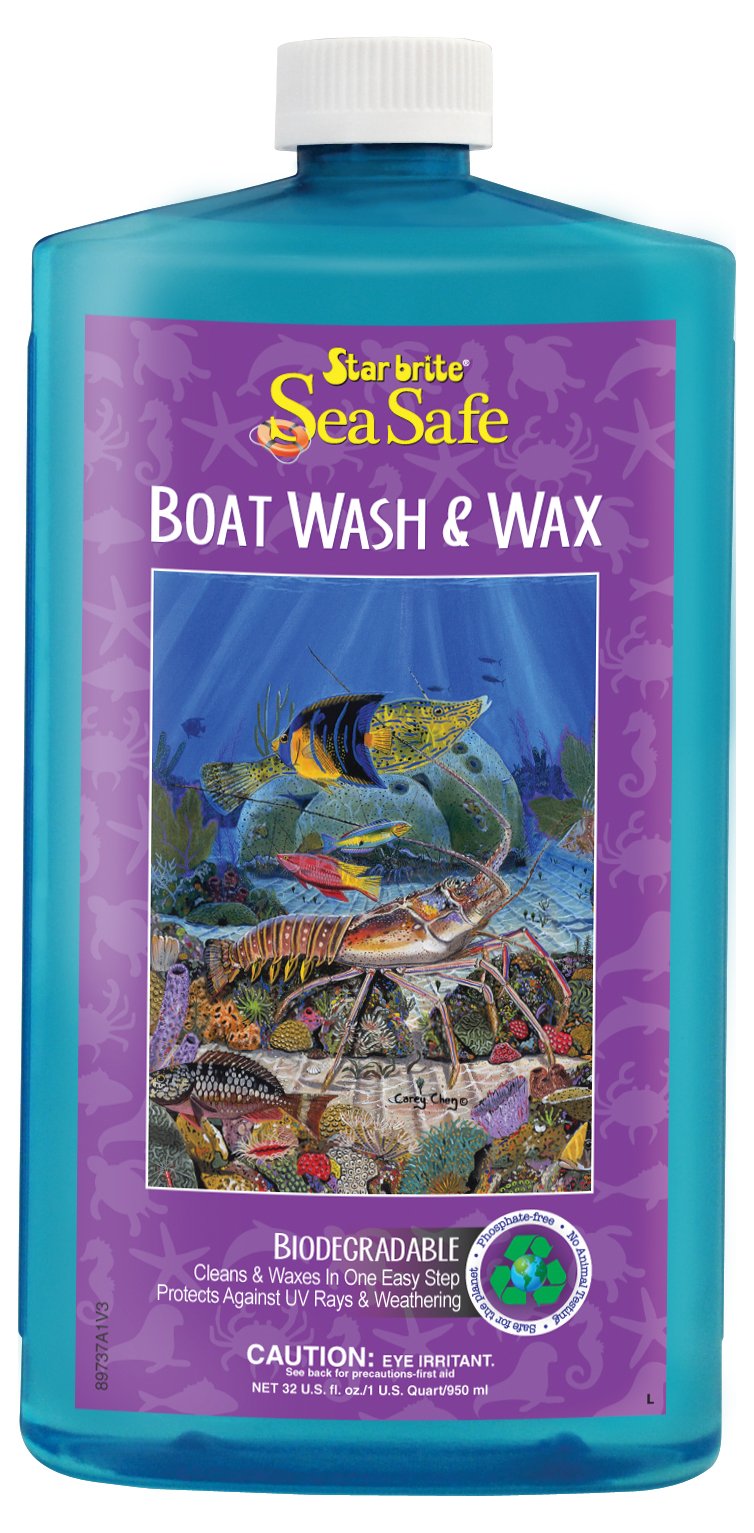 Starbrite Sea Safe Wash & Wax 32oz 89737