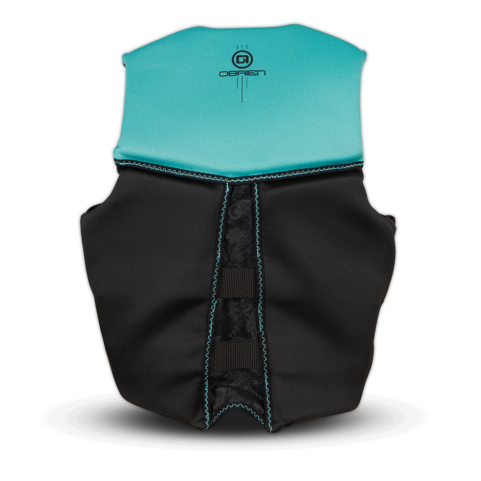 O'Brien Women's Flex V-Back Neoprene CGA Vest - Teal/Black
