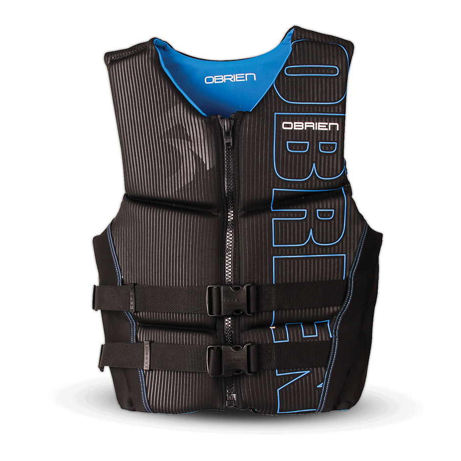O'Brien Men's Flex V-Back Neoprene CGA Vest - Blue/Black