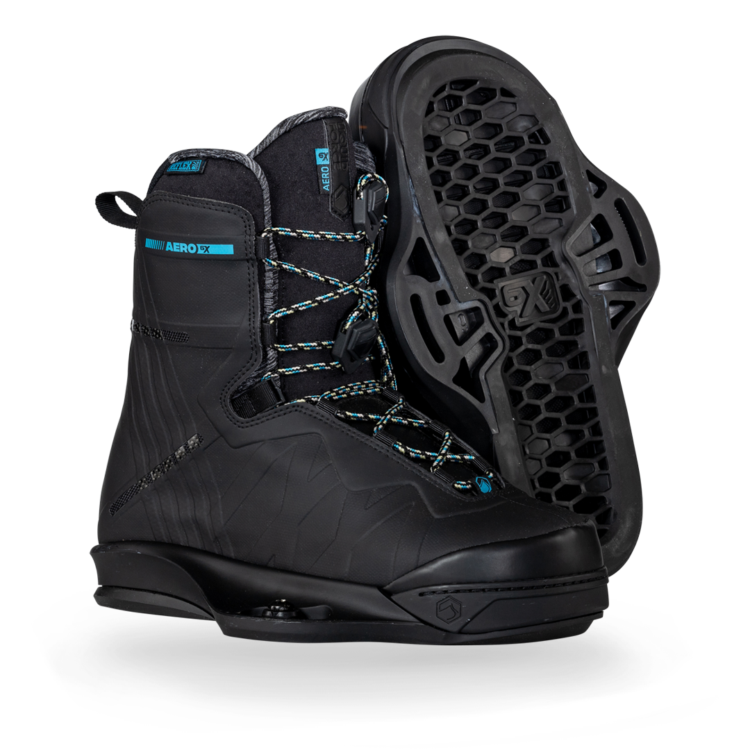 Liquid Force Aero 6X Wakeboard Boot - Black | Some Sizes on Pre-Order