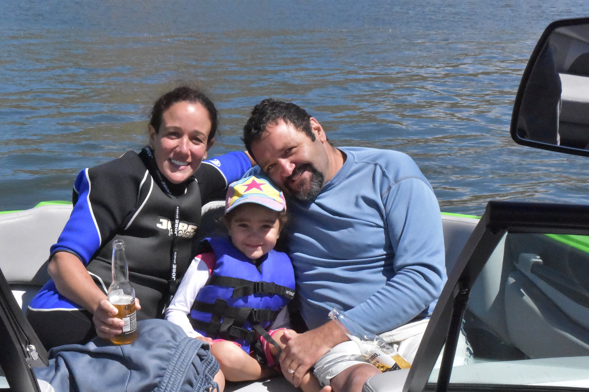 #WhyWeRide Giveaway Winners Enjoy a Day On The Lake With Marine Products