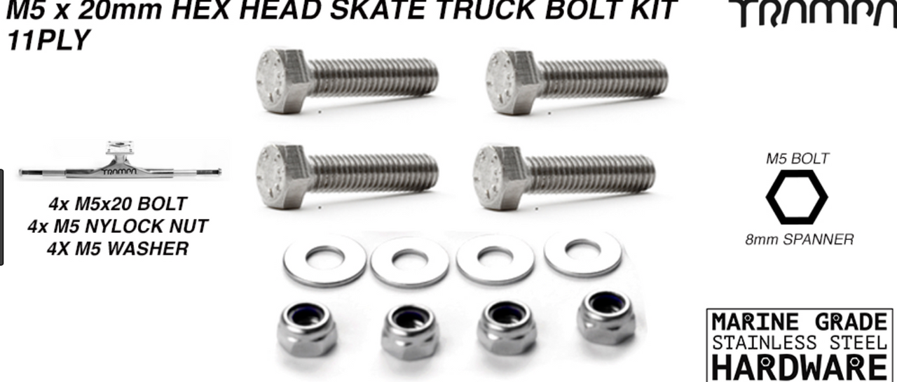 Marine Nuts, Bolts, and Screws