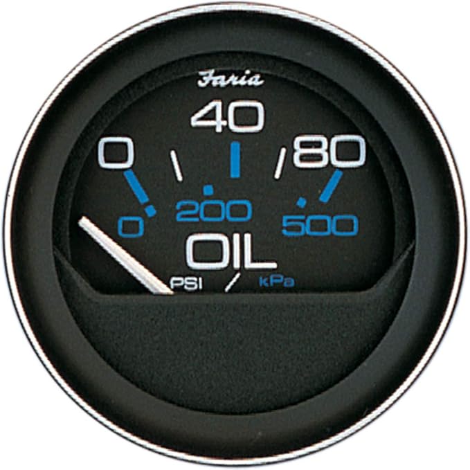 Faria Coral Oil Pressure 2" 80psi 13002 | S2
