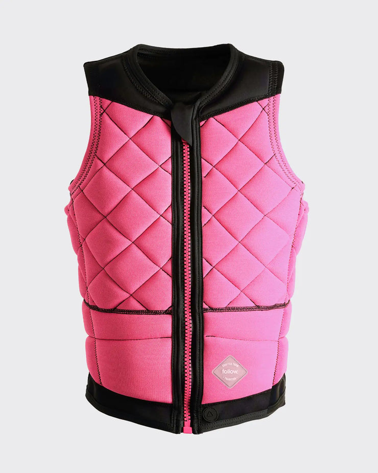 Follow Women's Stow Impact Jacket - Black/Pink | Sale!