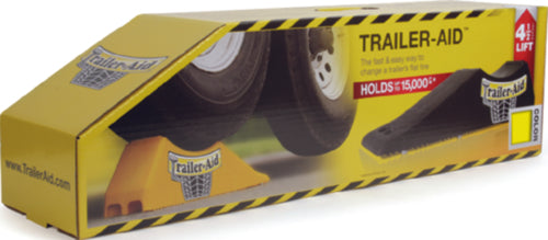 Camco Trailer Aid Wheel Chock Yellow 21 | 24