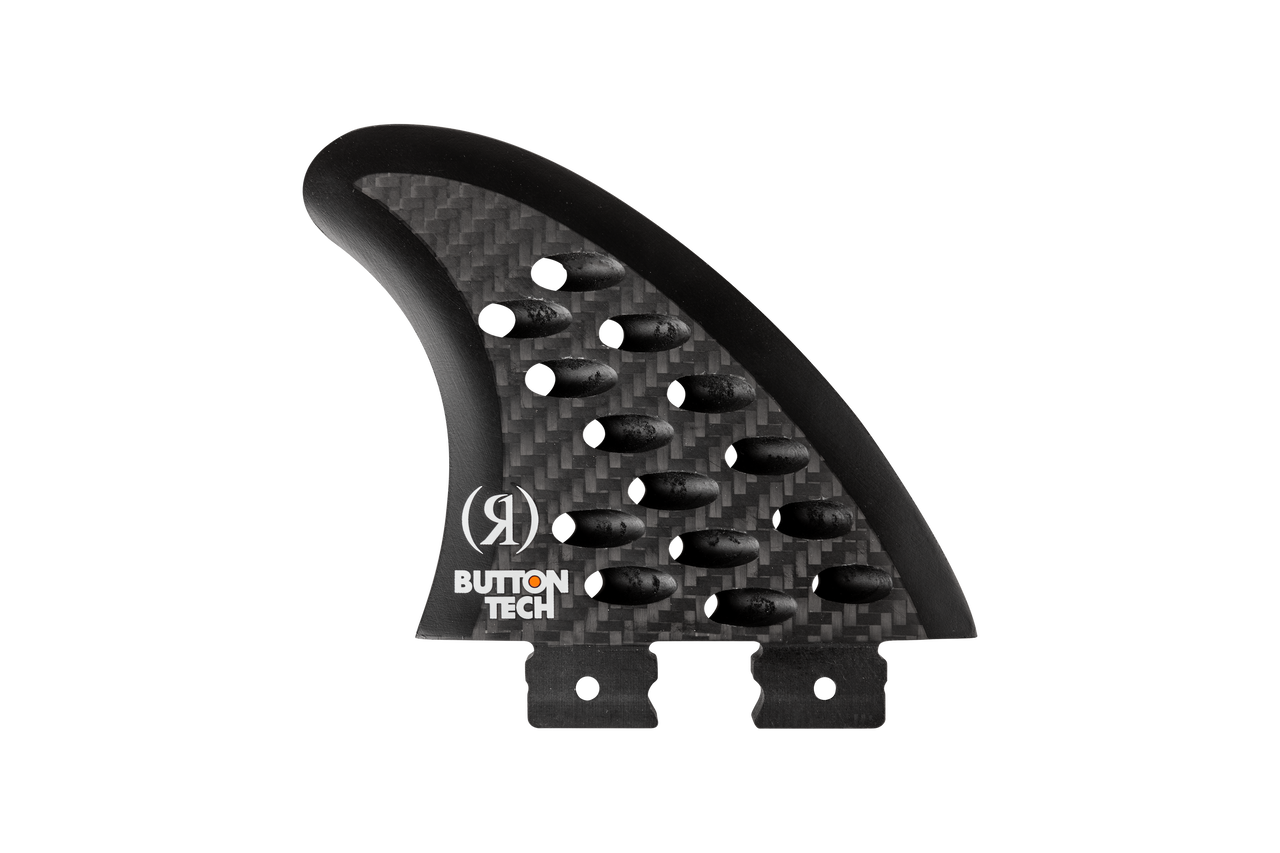 Ronix Button Cheese Grater | 3.5in Carbon Surf Fin | Pre-Order