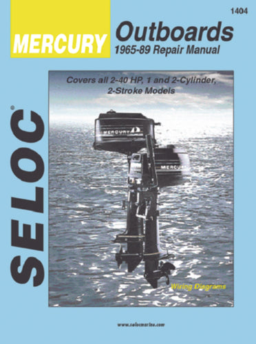Seloc Manual Mercury O/B 1965-1989 1404 | 24