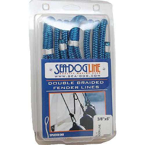 Seadog Fender Line Dbl Braided 3/8"x6ft Navy Pr 302110006NV-1 | 26