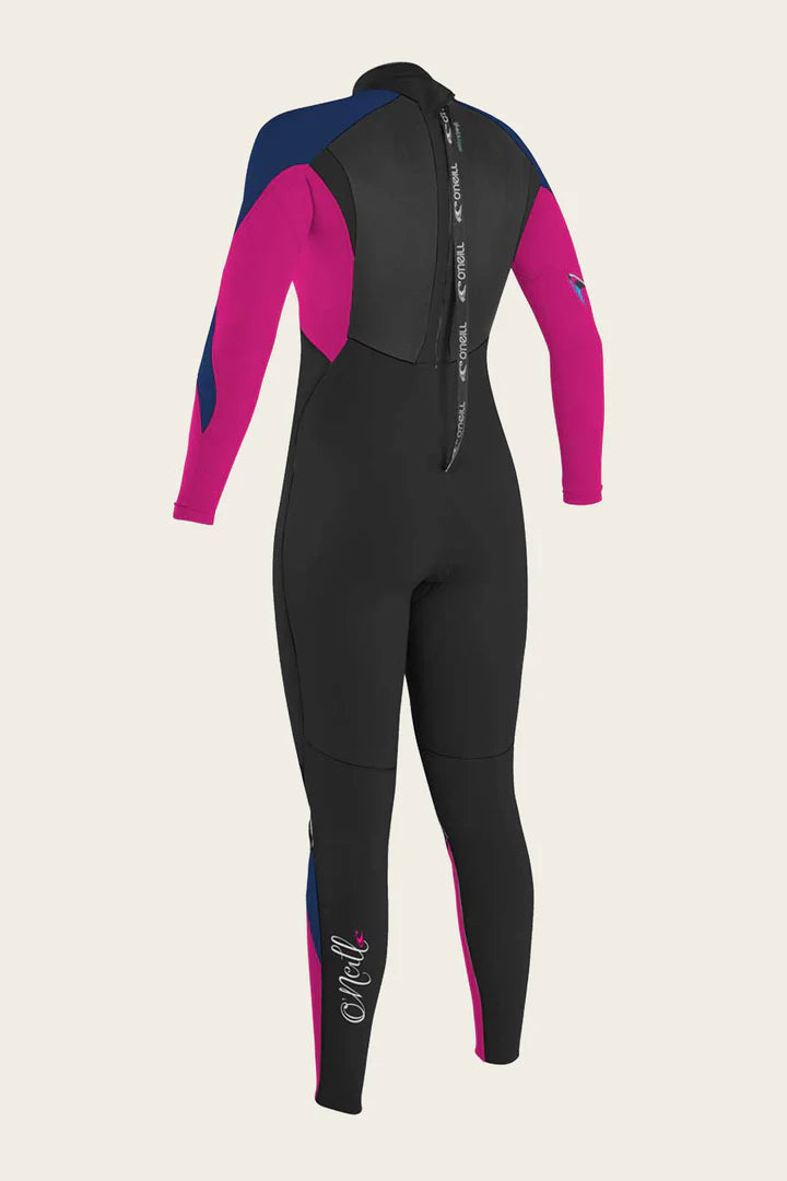 O'Neill Girls Youth Epic 3/2mm Back Zip Full Wetsuit